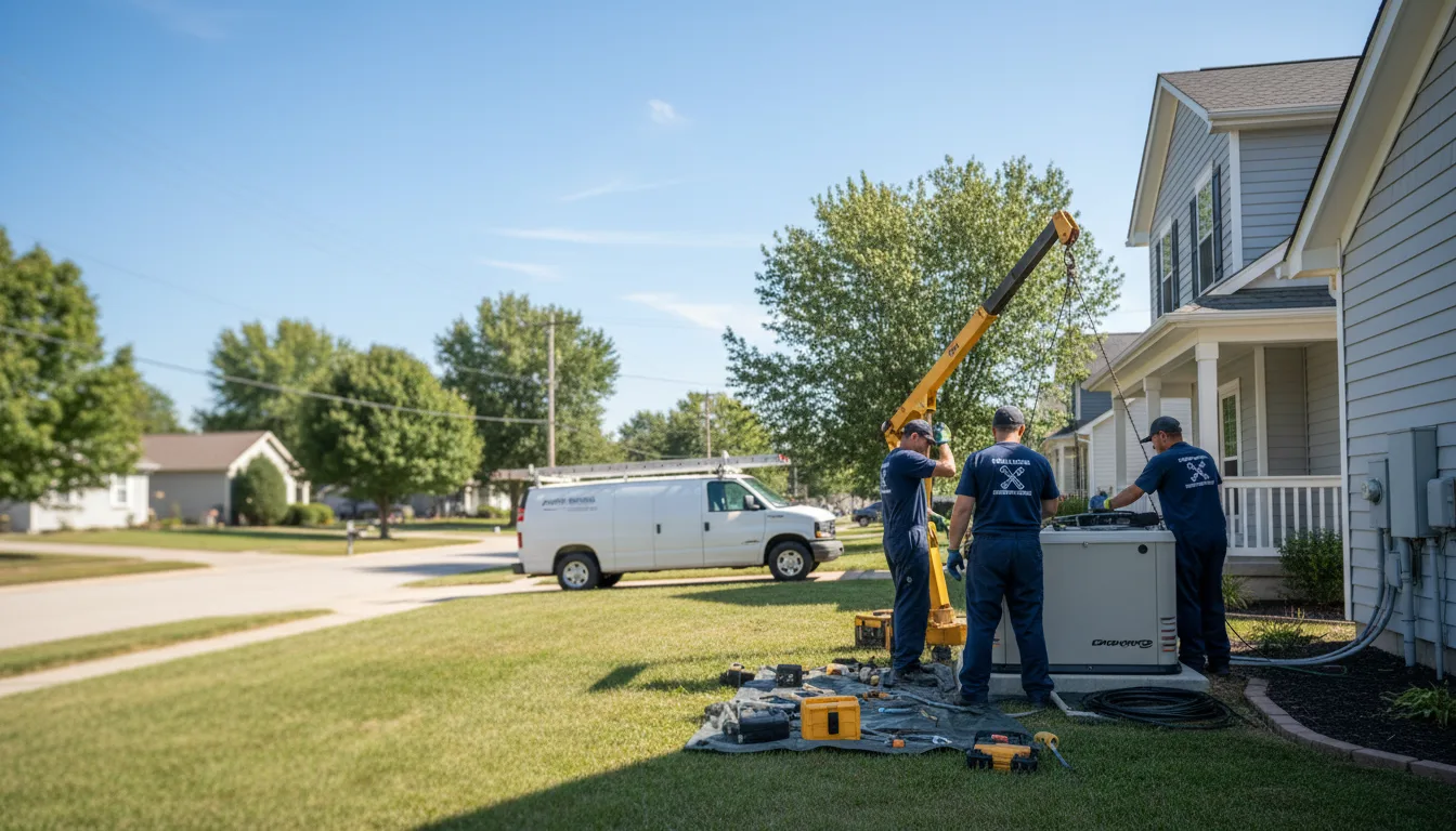 Generator Installation in Sheridan, TX near me